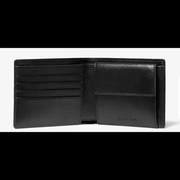 Michael kors Logo Billfold Wallet With Coin Pouch - Picture 2 of 4